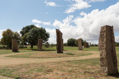 Le cercle de menhirs