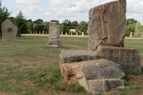 Le trône de blocs