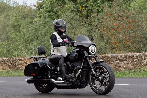 Harley-Davidson noire