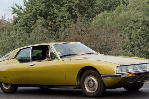 Citroën SM dorée