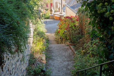 La descente vers le village
